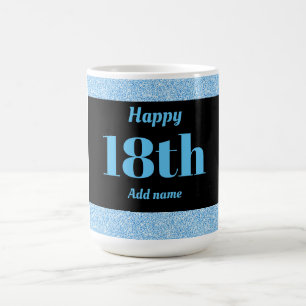Taza De Café Regalo personalizado elegante bonito décimo octav