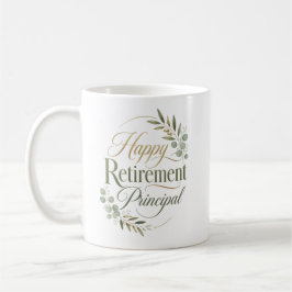 Taza De Café Regalo Personalizado Feliz Jubilación Director