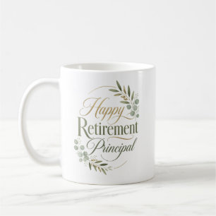 Taza De Café Regalo Personalizado Feliz Jubilación Director