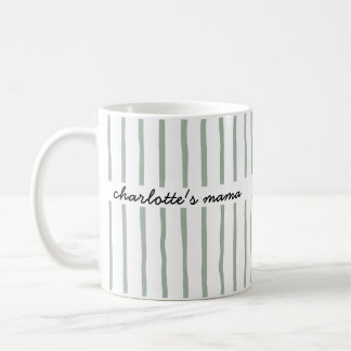 Taza De Café Regalo Personalizado Mama con Nombre de Niño y Ray
