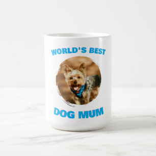 Taza De Café Regalo personalizado mínimo mejor perro gato mamá