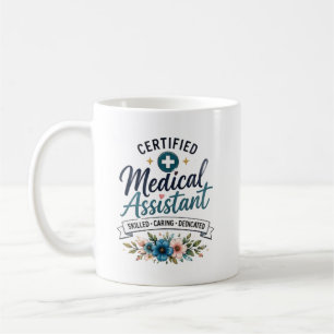 Taza De Café Regalo Personalizado para Asistente Médico Certifi