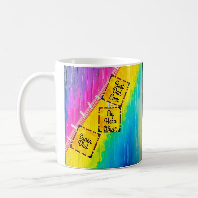 Taza De Café Regalo personalizado para el café del día del padr (Izquierda)