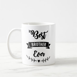 Taza De Café Regalo personalizado para el mejor hermano con nom