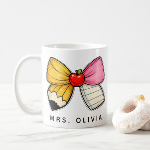 Taza De Café Regalo Personalizado para Maestros Maestro Perso
