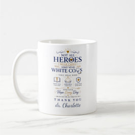 Taza De Café Regalo personalizado para médico | Agradecimiento