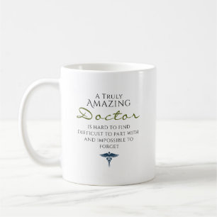 Taza De Café Regalo Personalizado para Médico Increíble Difícil