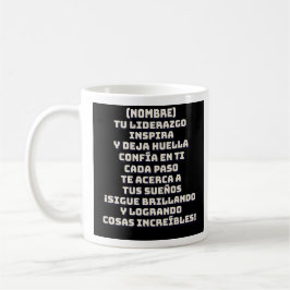 TAZA DE CAFÉ REGALO PERSONALIZADO PARA (NOMBRE) INSPIRACIÓN