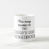 Regalo pertenece al mejor vecino