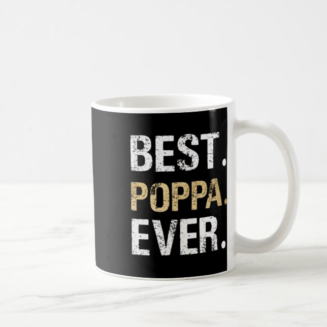 Taza De Café Regalo Poppa De Nieta Abuela Mejor Poppa (Derecha)