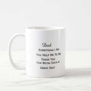 Taza De Café Regalo por el día del padre