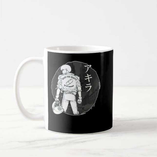 Taza De Café Regalo por el día Regalos gráficos de Akira Kurosa (Izquierda)