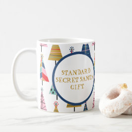 Taza De Café Regalo secreto estándar de Santa Gift