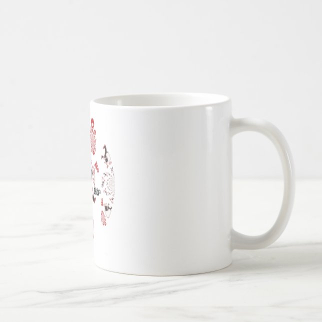 Taza De Café Regalo secreto Santa - Prosperidad y Riqueza (Derecha)