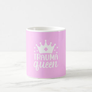 Taza De Café regalo simple de graduación enfermeras rosa lindo
