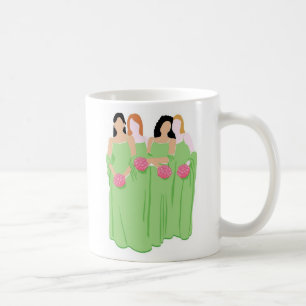Taza De Café Regalo-Taza de la dama de honor