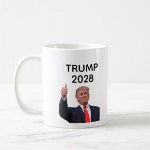 Taza De Café  Regalo Trump 2028 Mejor 
