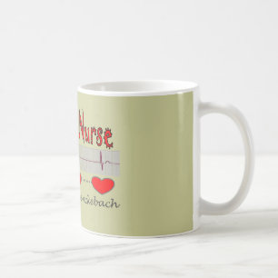 Taza De Café Regalos cardiacos de la enfermera
