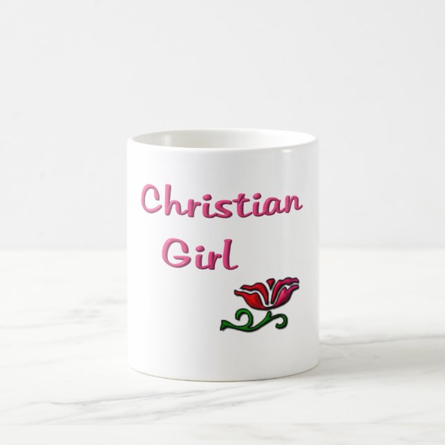 Taza De Café Regalos cristianos Chicas (Centro)