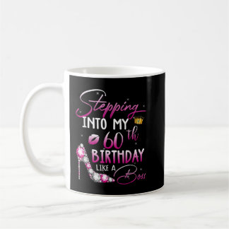 Taza De Café Regalos de 60 años entrando en mi cumpleaños númer