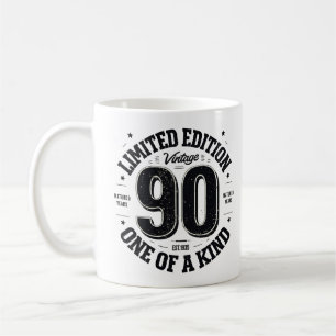 Taza De Café Regalos de 90 años de antigüedad Vintage 1935 Edic