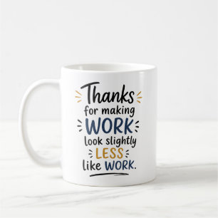 Taza De Café Regalos de agradecimiento a compañeros de trabajo