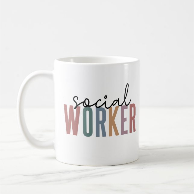 Taza De Café Regalos de agradecimiento a los trabajadores socia (Izquierda)