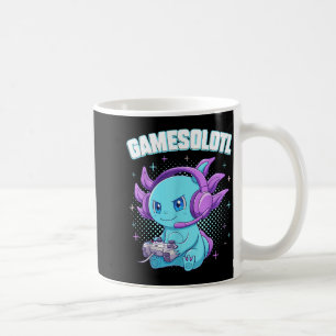 Taza De Café Regalos de Anime Kawaii de Juegosolotl Ajolote Vid