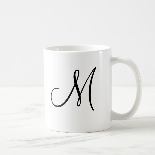 Taza De Café Regalos de boda Mug Monogramas (Derecha)