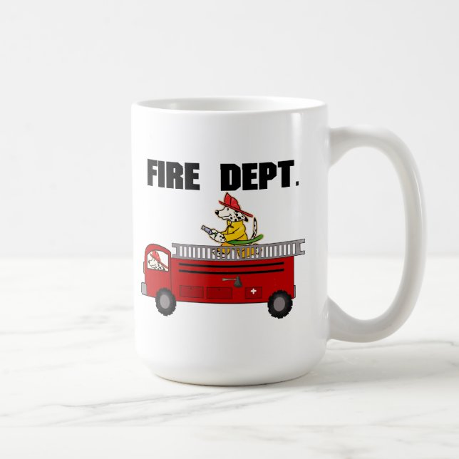 Taza De Café Regalos de camiones de bomberos (Derecha)