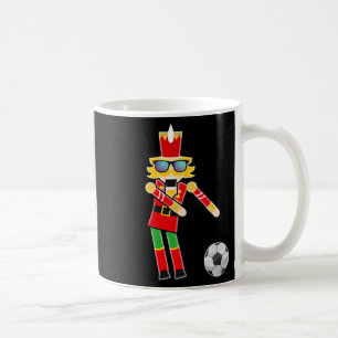 Taza De Café Regalos de cascanueces de fútbol de Navidad Flossi