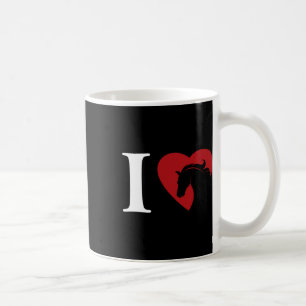 Taza De Café Regalos de Chicas de caballos me encantan mis caba
