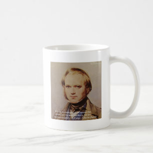 Taza De Café Regalos de citas de Charles Darwin "Sensible al ca