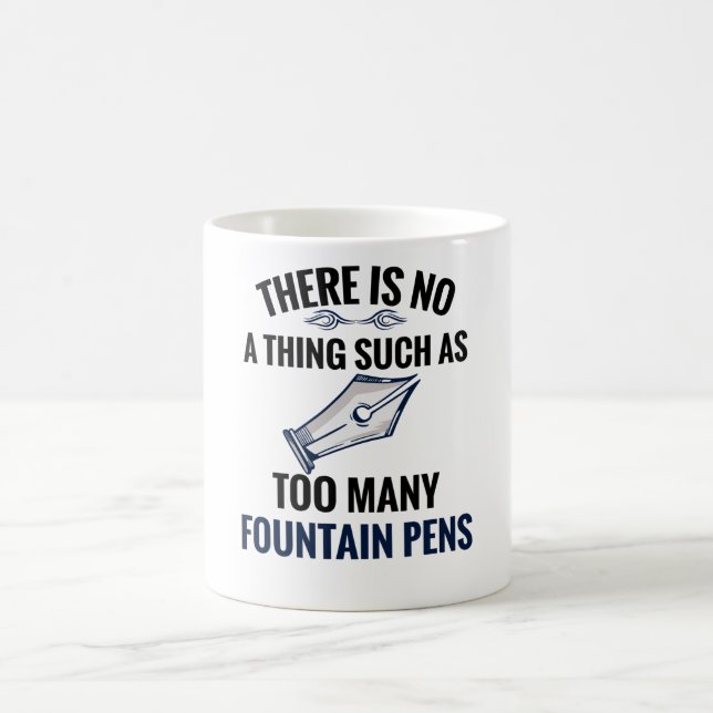 Taza De Café Regalos de colección de plumas de la fuente| Lover (Centro)