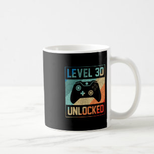 Taza De Café Regalos de cumpleaños 30 para jugador de videojueg