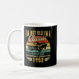Taza De Café Regalos de cumpleaños 70 para hombres papa retro v