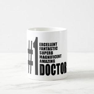 Taza De Café Regalos de cumpleaños de los médicos: Médico de