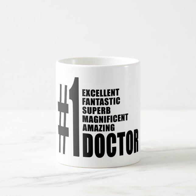 Taza De Café Regalos de cumpleaños de los médicos: Médico del (Centro)