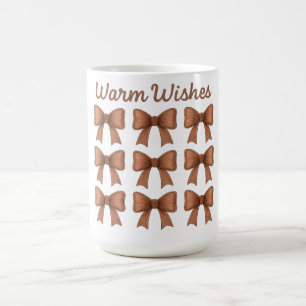 Taza De Café Regalos de Deseos Cálidos Lazos Coquette Cottageco