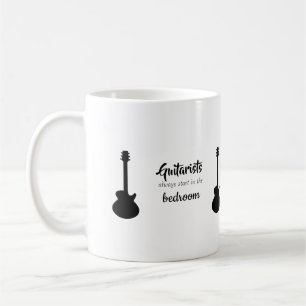 Taza De Café Regalos de época personalizados para guitarrista,