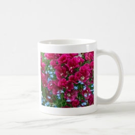 Taza De Café Regalos De Godetia Y Lobelia
