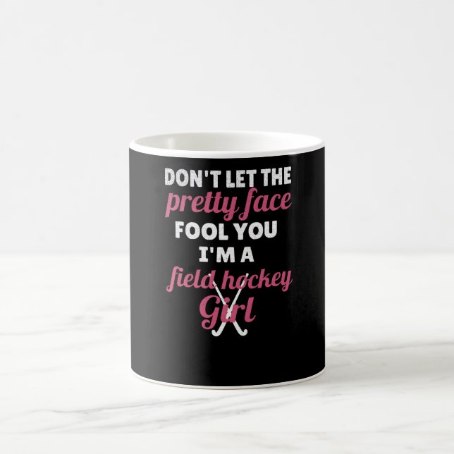 Taza De Café Regalos De Hockey Para Mujeres Jugadoras De Hockey (Centro)