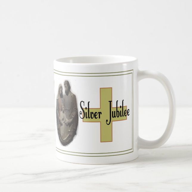 Taza De Café Regalos De Jubileo De Plata Para Las Monjas (Derecha)