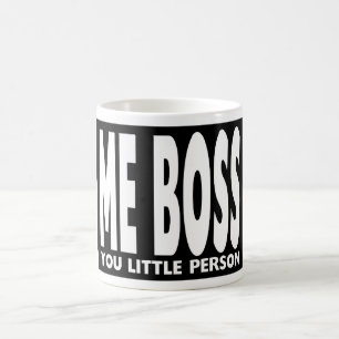 Taza De Café Regalos de la diversión para los jefes: Yo Boss