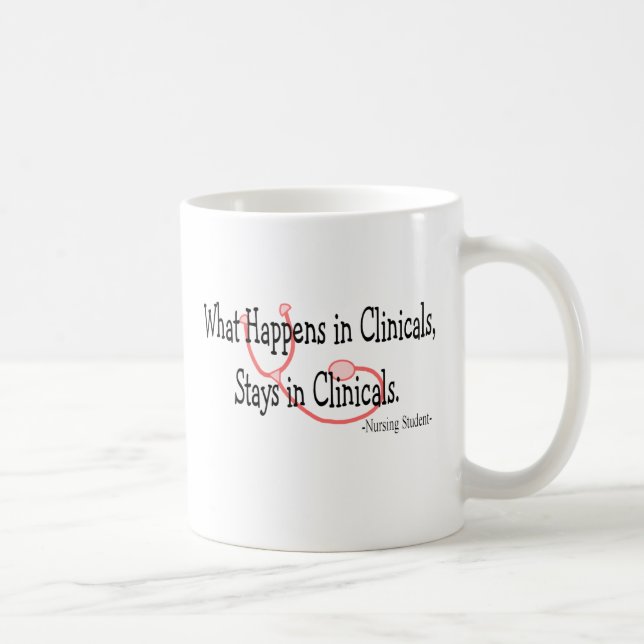Taza De Café Regalos de la enfermera de estudiante (Derecha)