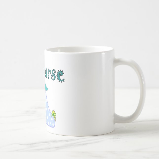 Taza De Café Regalos de la enfermera de OB, bebé en (Derecha)