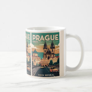 Taza De Café regalos de la república de praga czech