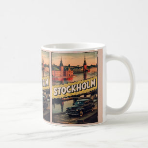 Taza De Café regalos de libros de cómics vintage de viaje a est