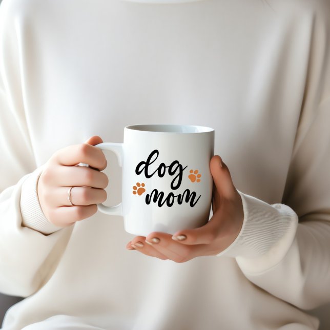 Taza De Café Regalos de mamás de perro para mujeres - tazón de  (best gift for dog mom)