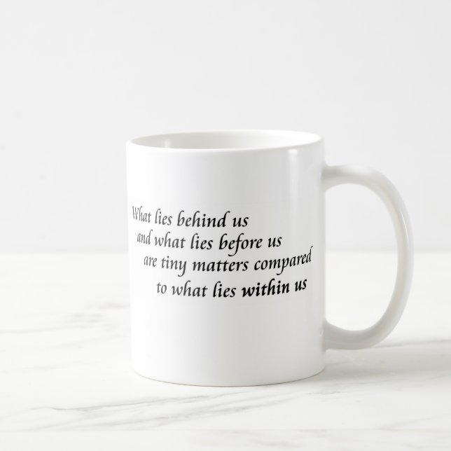 Taza De Café Regalos de motivación inspiradores de la cita de (Derecha)